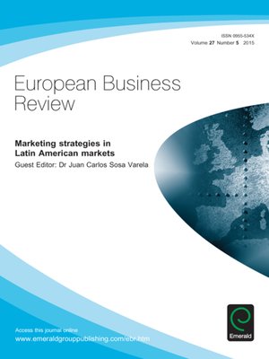 cover image of European Business Review, Volume 27, Number 5